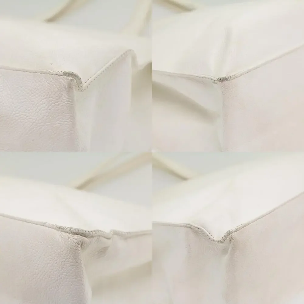 Chanel Tote Bag Caviar White